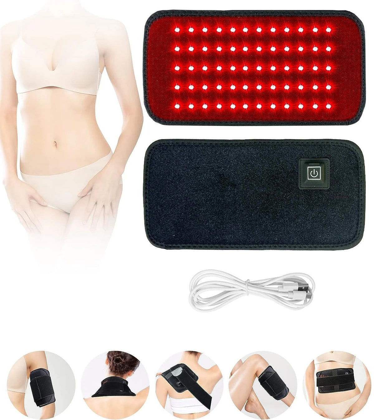 LEDs Red＆Infrared Light Therapy Belt