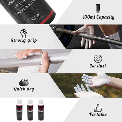 50ml/100ml Liquid Chalk for Weight Lifting and Climbing