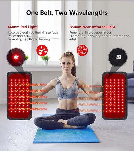 LEDs Red＆Infrared Light Therapy Belt