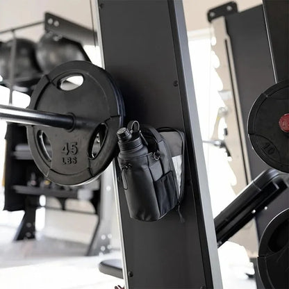 Magnetic Gym Bag With Phone Pocket, Water Bottle Pouch And Accessorie Storage